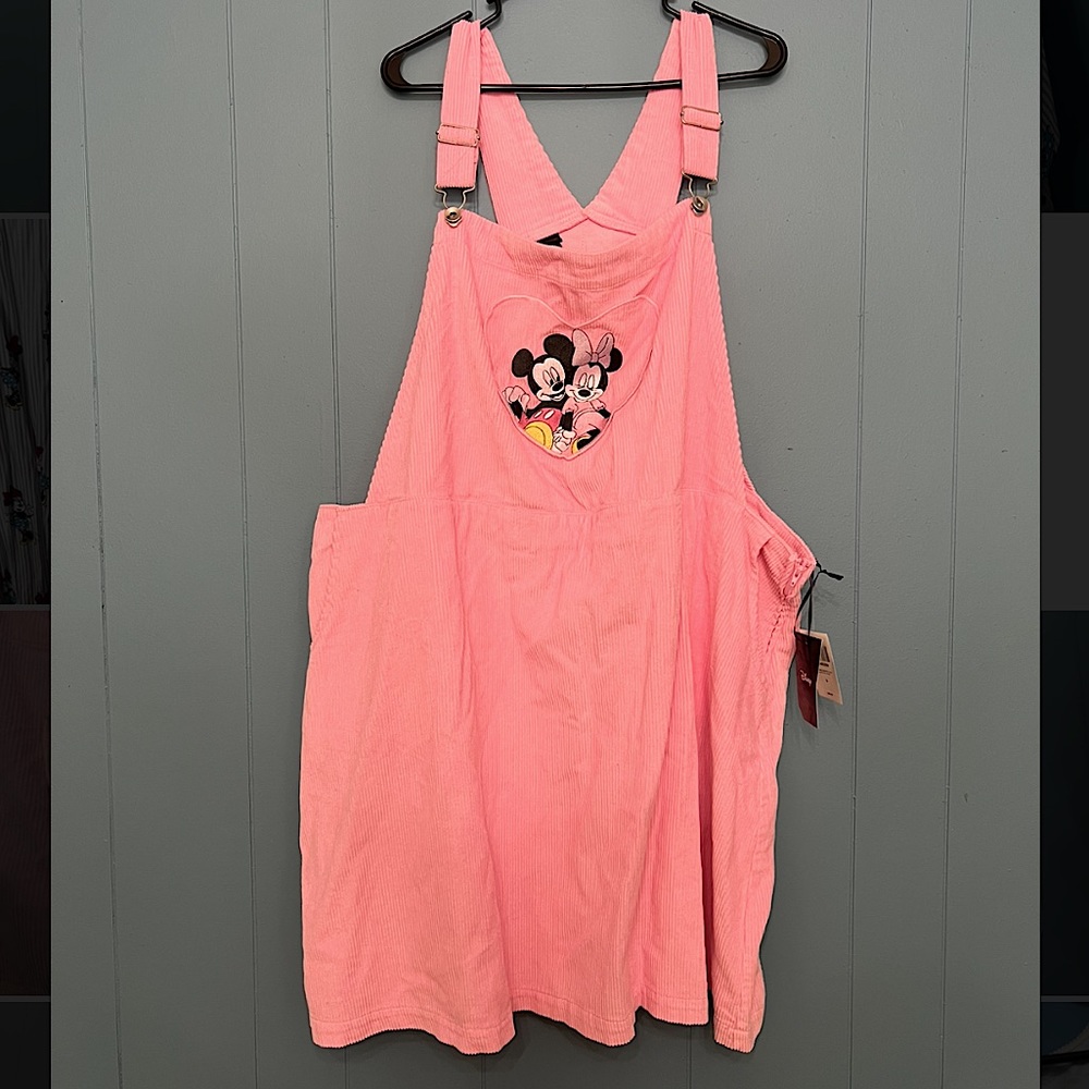 Pink Disney Corduroy Overalls